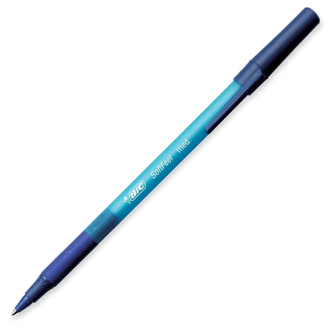 BIC SoftFeel Stick Pen SGSM11-BE BICSGSM11BE SGSM11 BLU