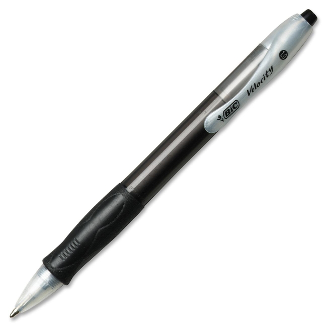 BIC Velocity Retractable Ballpoint Pen VLG11-BK BICVLG11BK VLG11 BLK