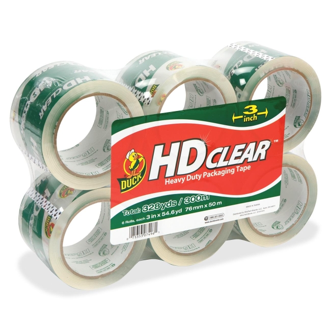Duck HD Clear Extra Wide Packaging Tape 00-07496 DUC0007496