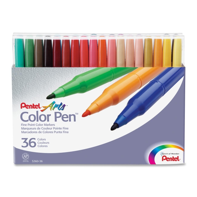 EnerGel Color Pen Set S360-36 PENS36036 S36036