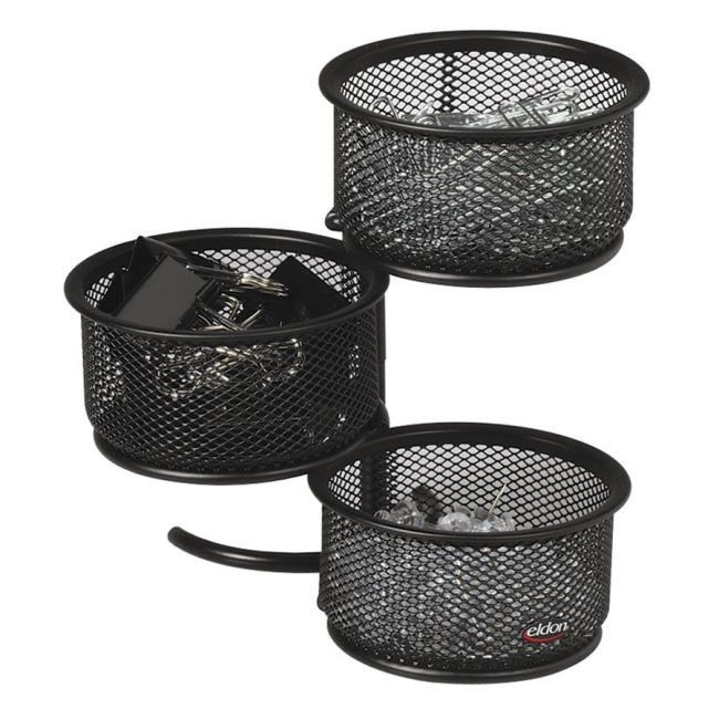 Paper Mate Expressions Wire Mesh 3-Tier Swivel Tower 62533 ROL62533