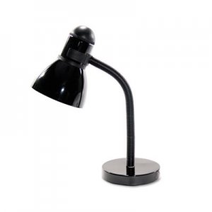 Ledu Advanced Style Incandescent Gooseneck Desk Lamp, 16" High, Black LEDL9090 L9090