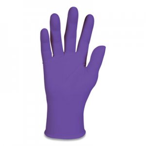 Kimberly-Clark PURPLE NITRILE Exam Gloves, 242 mm Length, Large, Purple, 100/Box KCC55083 55083