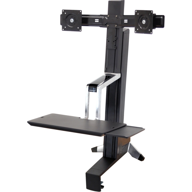 Ergotron WorkFit-S Dual Sit-Stand Workstation 33-341-200