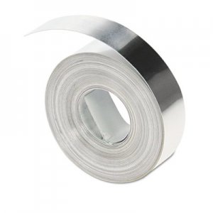 DYMO Rhino Metal Label Non-Adhesive Tape, 1/2" x 16 ft., Aluminum DYM31000 31000