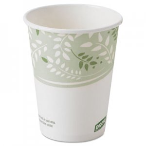 Dixie EcoSmart Hot Cups, Paper w/PLA Lining, Viridian, 8oz, 1000/Carton DXE2338PLA 2338PLA