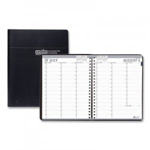 House of Doolittle Recycled Professional Academic Weekly Planner, 8-1/2 x 11, Black, 2018-2019 HOD257202 2572-02