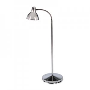 Medline Classic Incandescent Exam Lamp, Three Prong, 74"h, Gooseneck, Stainless Steel MIIMDR721010 MDR721010