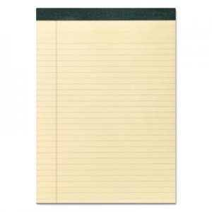 Roaring Spring Recycled Legal Pad, 8 1/2 x 11 Sheets, 40/Pad, Canary, Dozen ROA74712 74712