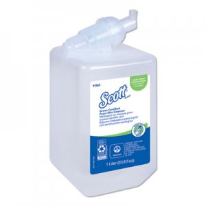 Scott Essential Green Certified Foam Skin Cleanser, Neutral, 1000mL Bottle KCC91565 91565