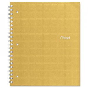 Mead Recycled Notebook, College Ruled, 11 x 8 1/2, 80 Sheets, Perforated, Assorted MEA06594 06594