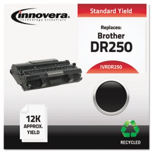 Innovera Remanufactured DR250 Drum Unit, Black IVRDR250