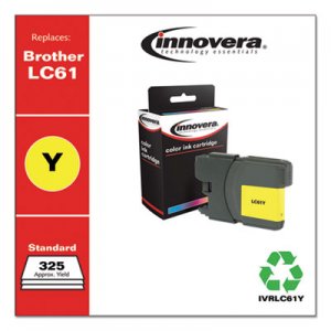 Innovera Remanufactured LC61Y Ink, Yellow IVRLC61Y