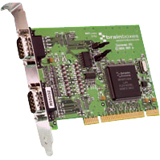 Brainboxes 2-port Universal PCI Serial Adapter UC-313