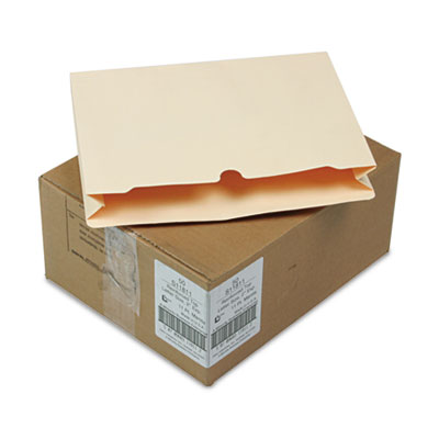 S J Paper Reinforced File Jackets, Two Inch Expansion, Letter, 11 Point Manila, 50/Carton S11811 SJPS11811