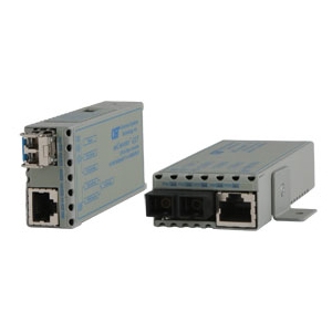 Omnitron miConverter Gigabit Ethernet Media Converter 1239-0-1W