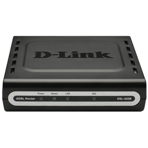 D-Link ADSL2+ Modem Router DSL-520B