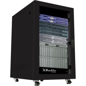 GizMac Noise Reduction Server Rack Enclosure Rackmount Cabinet XR-NRE2-25U-US-BLK