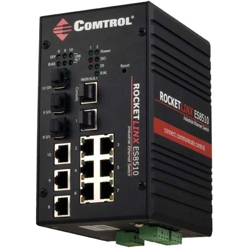 Comtrol RocketLinx Ethernet Switch 32062-3 ES8510-XTE