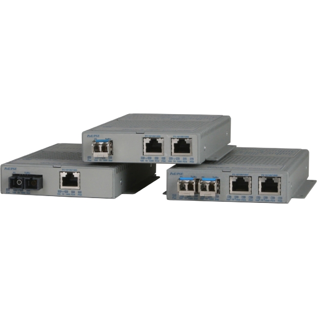 Omnitron OmniConverter Gigabit Ethernet Media Converter 9431-1-21W