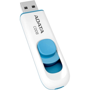 Adata 8GB Classic USB 2.0 Flash Drive AC008-8G-RWE C008