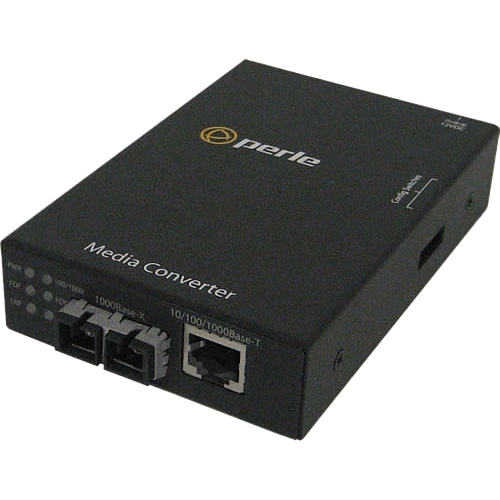 Perle Gigabit Ethernet Media Converter 05050764 S-1110-S2SC120