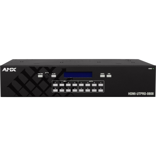 AMX FG1010-400-01 DGX HD15 Fiber Receiver AVB-Rx-DGX-SC-Fiber HD15 Black 