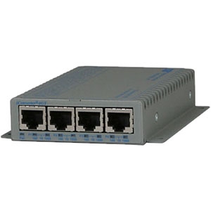 Omnitron iConverter 4GT Ethernet Switch 8482-4-F
