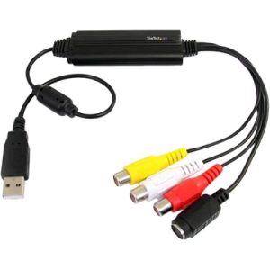 StarTech.com USB S-Video Composite Audio Video Capture Cable SVID2USB23