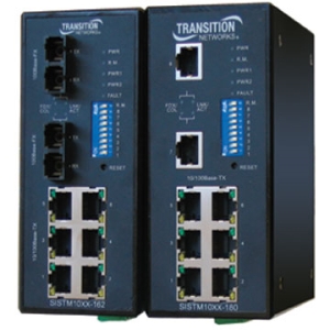 Transition Networks Fast Ethernet Switch SISTM1010-180-LRT