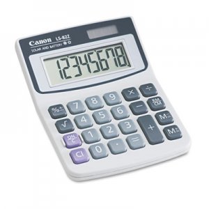 Canon LS82Z Minidesk Calculator, 8-Digit LCD CNM4075A007AA 4075A007