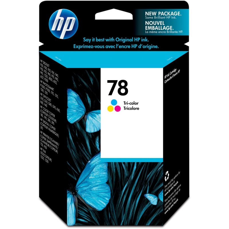 HP Tri-color Ink Cartridge C6578DN HEWC6578DN 78