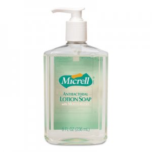 Micrell Antibacterial Lotion Soap, Light Scent, 8oz Pump GOJ975212EA 9752-12