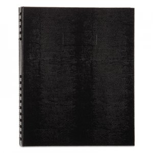 Blueline NotePro Notebook, 11 x 8 1/2, White Paper, Black Cover, 100 Ruled Sheets REDA10200BLK A10200.BLK