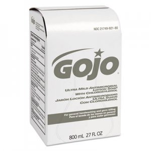 GOJO Ultra Mild Lotion Soap w/Chloroxylenol Refill, Floral Balsam, 800mL GOJ921212EA 9212-12