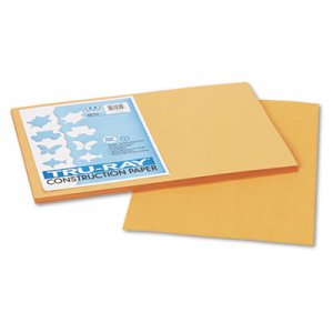 Pacon Tru-Ray Construction Paper, 76 lbs., 12 x 18, Tan, 50 Sheets/Pack PAC103055 103055