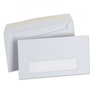 Genpak Window Business Envelope, #6 3/4, 3 5/8 x 6 1/2, White, 500/Box UNV35216