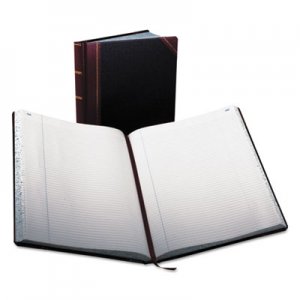 Boorum & Pease Record Ruled Book, Black Cover, 300 Pages, 10 7/8 x 14 1/8 BOR23300R 23-300-R