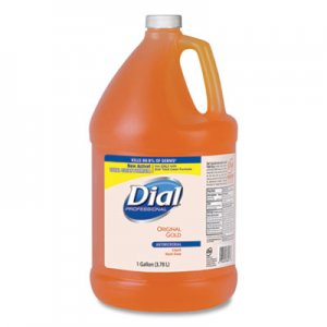 Dial Professional Gold Antimicrobial Liquid Hand Soap, Floral Fragrance, 1 gal Bottle DIA88047EA 88047