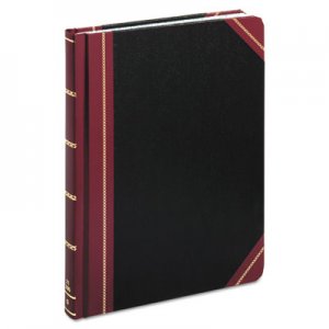 Boorum & Pease Quadrille Accounting Book, Black, 300 Pages, 8 1/8 x 10 3/8 BOR21300Q 21-300-Q