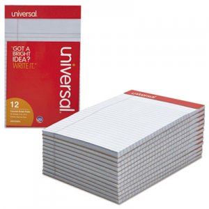 Genpak Colored Perforated Note Pads, Narrow Rule, 5 x 8, Orchid, 50 Sheet, Dozen UNV35854