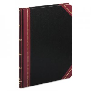 Boorum & Pease Quadrille Accounting Book, Black, 150 Pages, 8 1/8 x 10 3/8 BOR21150Q 21-150-Q