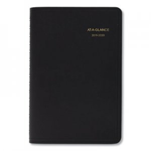 At-A-Glance Daily Appointment Book with 15-Minute Appointments, 8 x 4 7/8, Black, 2018-2019 AAG7080705 70