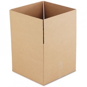 Genpak Brown Corrugated - Fixed-Depth Shipping Boxes, 18l x 18w x 16h, 15/Bundle UFS181816