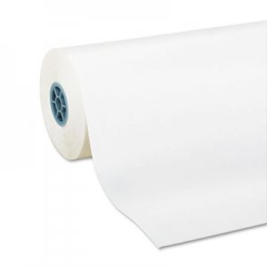 Pacon Kraft Paper Roll, 40 lbs., 24" x 1000 ft, White PAC5624 5624