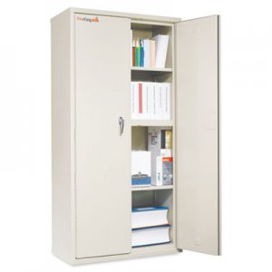 FireKing Storage Cabinet, 36w x 19-1/4d x 72h, UL Listed 350  , Parchment FIRCF7236D FIRCF7236D CF7236-F