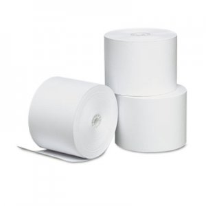 Genpak Single-Ply Thermal Paper Rolls, 2 1/4" x 165 ft, White, 3/Pack UNV35762