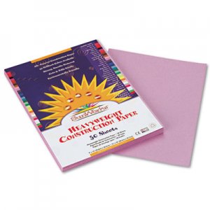 SunWorks Construction Paper, 58 lbs., 9 x 12, Lilac, 50 Sheets/Pack PAC7103 7103