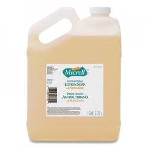 Micrell Antibacterial Lotion Soap, Light Scent, 1gal Bottle, 4/Carton GOJ975504CT 9755-04