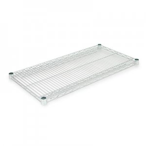 Alera Industrial Wire Shelving Extra Wire Shelves, 36w x 18d, Silver, 2 Shelves/Carton ALESW583618SR
